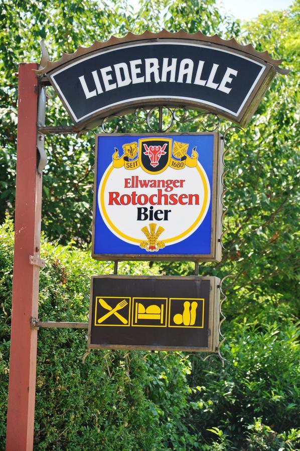 Gasthof Liederhalle Aalen Exteriör bild